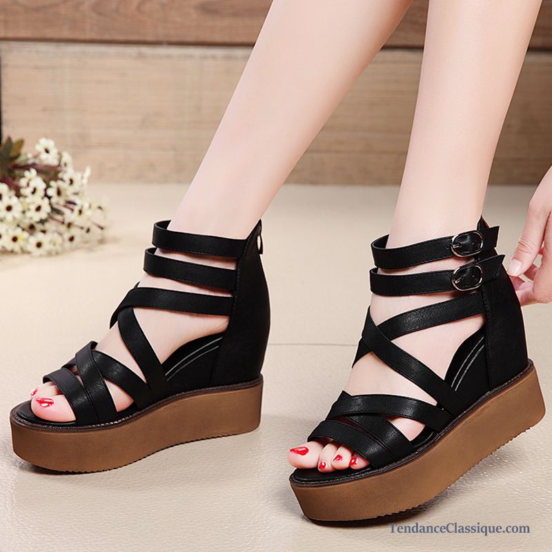 Achat Chaussures Pas Cher, Sandales Femme Tendance