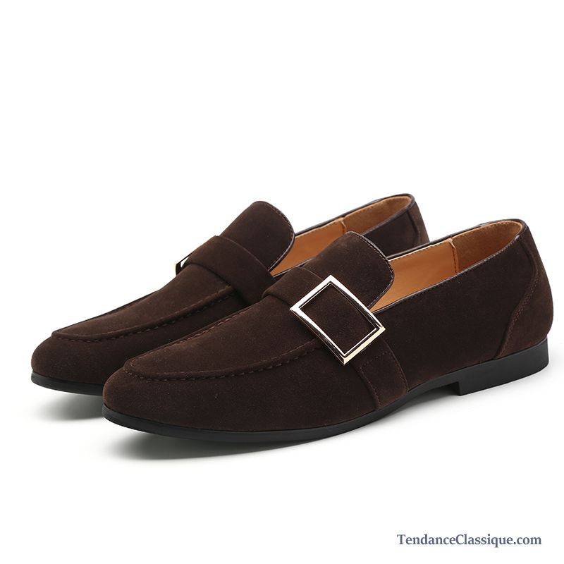 Chaussure Classique Homme, Mocassin Homme Sans Lacet