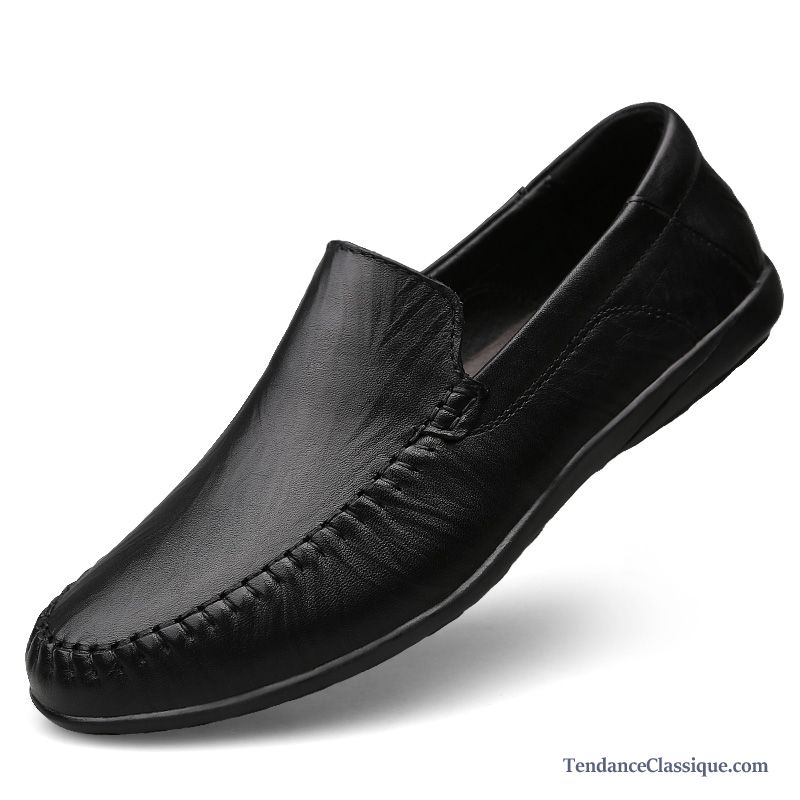 Chaussure Mode Homme, Mocassin Homme Bicolore