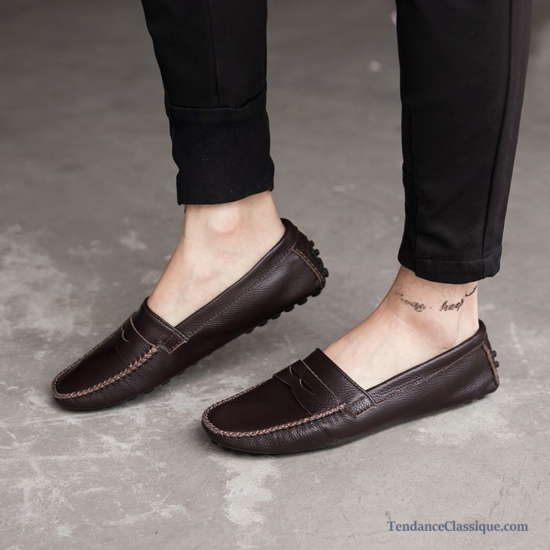 Mocassin Homme Marron, Mocassin Marine Homme