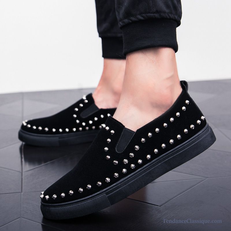 Mocassin Pas Cher Homme, Chaussure Bicolore Homme