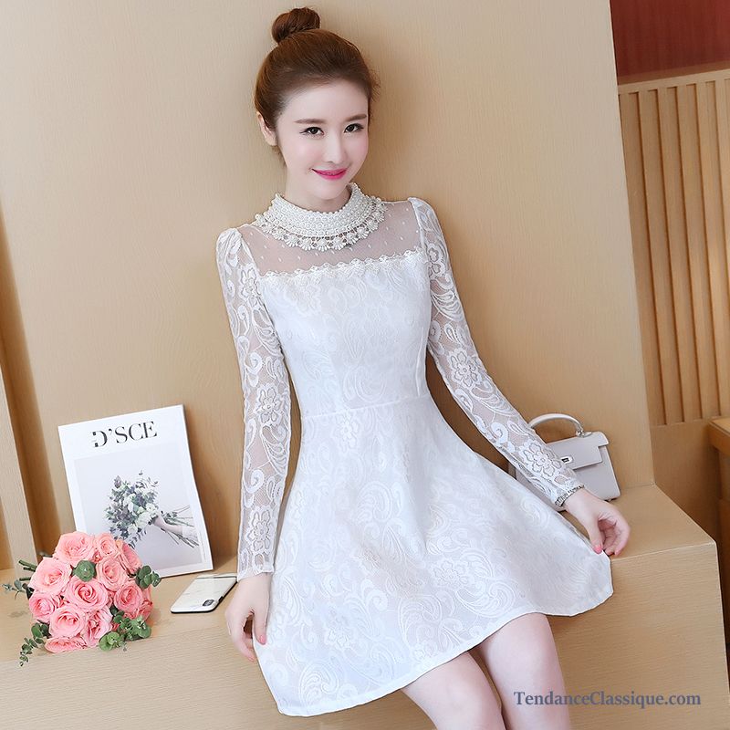 Modele De Robe De Soirée, Vetement Femme Blanc En Vente